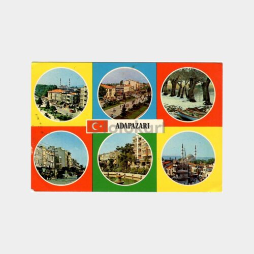 Adapazarı Muhtelif 6 Görünüş Kartpostal