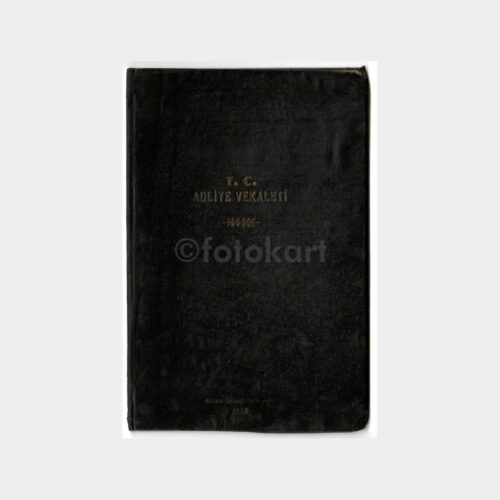 1935 Adliye Vekaleti Cilt Kabı