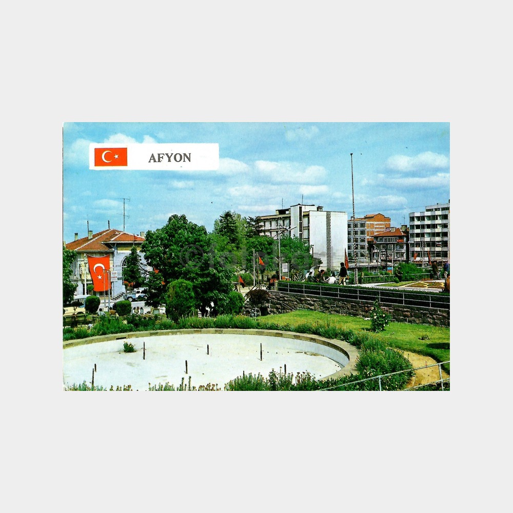 Afyon Genel Görünüşü Kartpostal