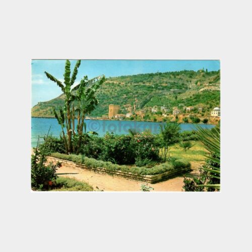 Alanya Sahilden Kale Görünüşü Kartpostal