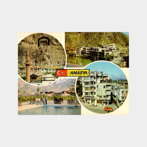 Amasya 4 Görünüş Kartpostal