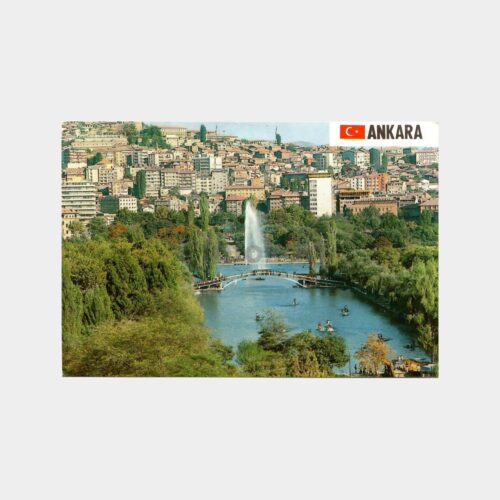 Ankara Gençlik Parkı Farklı Görünüş Kartpostal