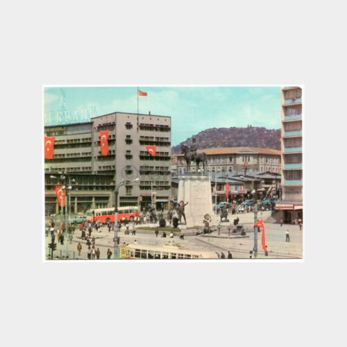 Ankara Ulus Meydanı Kartpostal