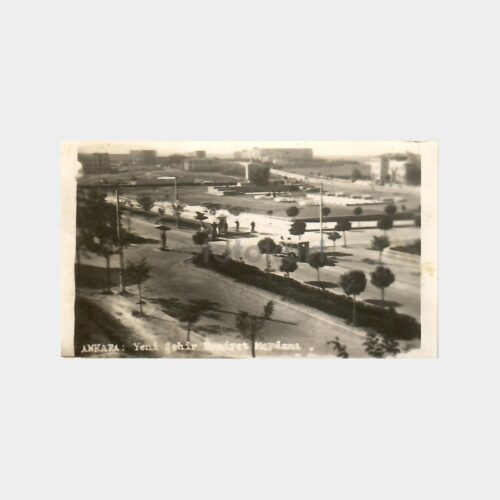 1936 Ankara Yenişehir Tebrik Fotoğraf