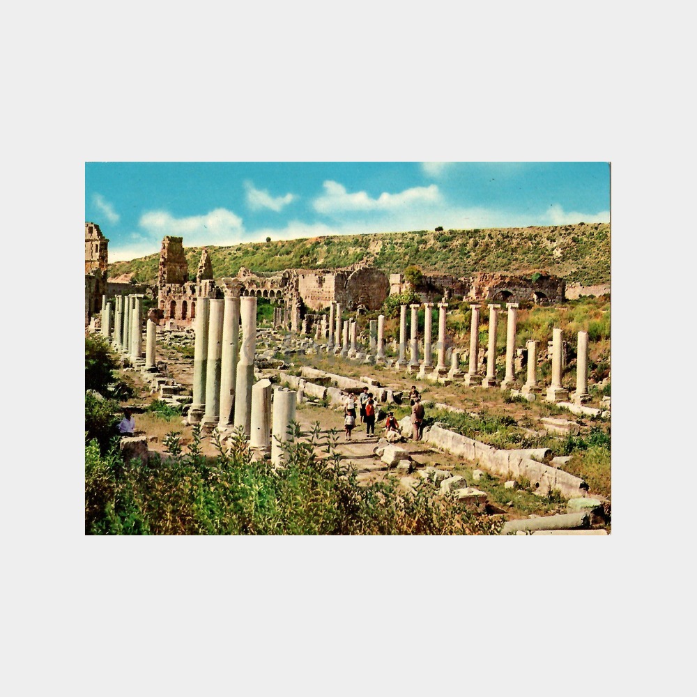 Antalya Perge Kartpostal