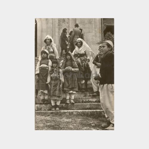 1943 Arnavutluk İşkodra Sansür Damgalı Kart