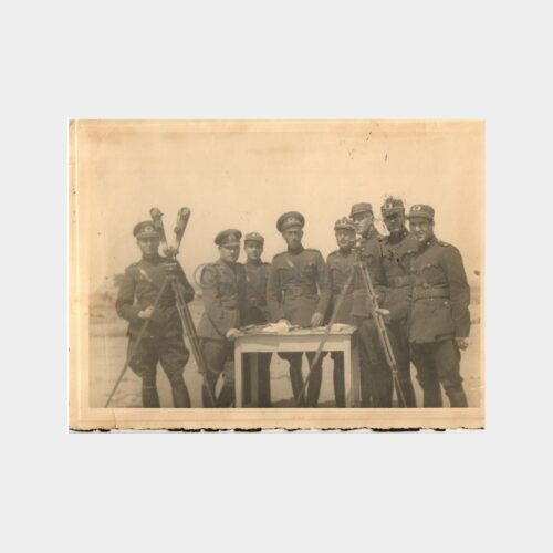 1940 Askeri Tatbikat Konulu Fotoğraf