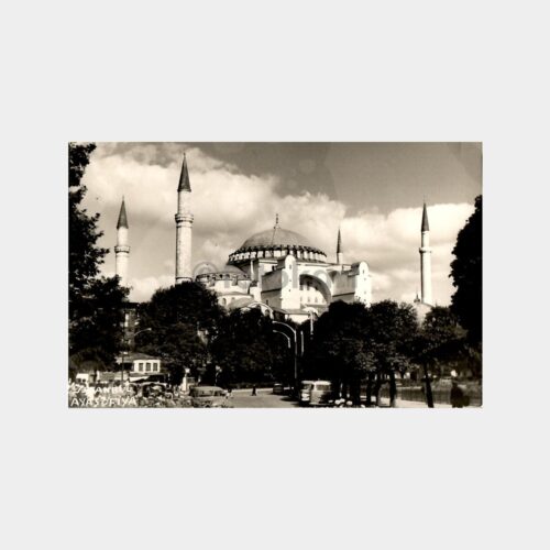 Ayasofya Sultanahmet Görünüş Kartpostal