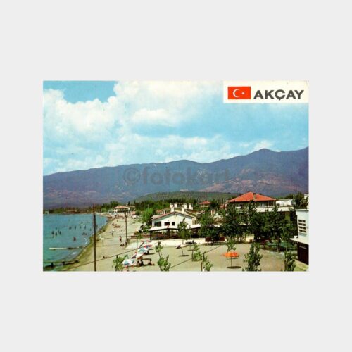 Balıkesir Akçay Plajlar Görünüş Kartpostal