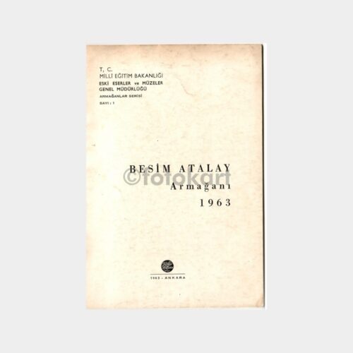1963 Besim Atalay Armağanı Kitapçık