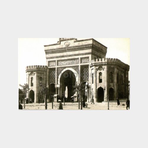 1898 Beyazıt Harbiye Yeni Baskı Repr. Kartpostal