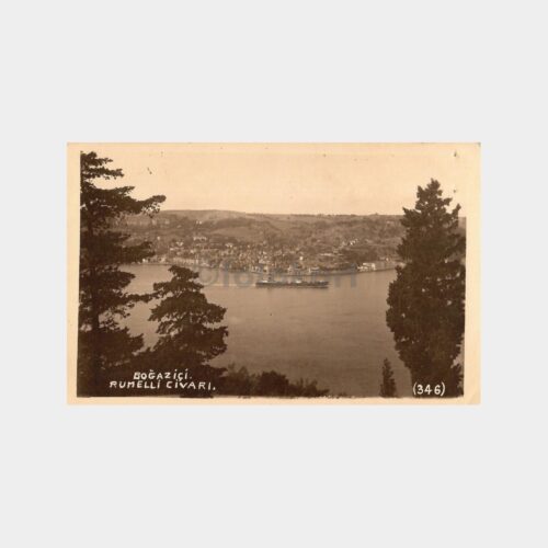 1935 Boğaziçi Rumeliden Anadolu Yakası Fotokart