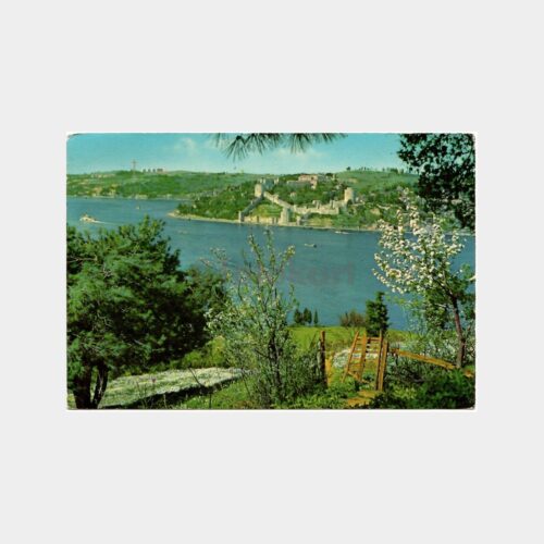 Boğaziçi ve Rumelihisarı Görünüşü Kartpostal