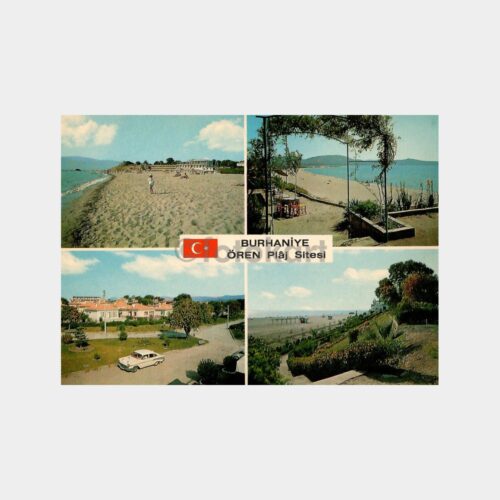 Burhaniye Ören Plajı 4 Görünüş Kartpostal