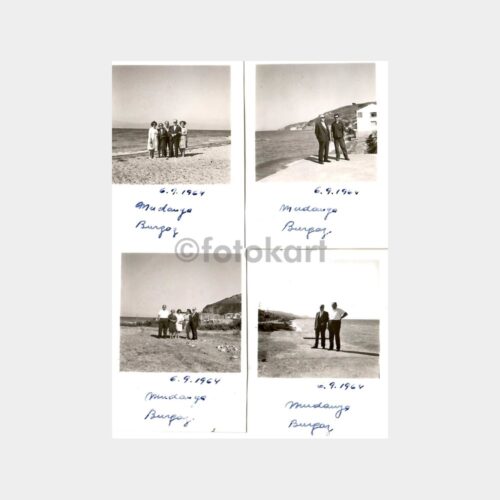 1964 Bursa Mudanya 10 Adet Fotoğraf