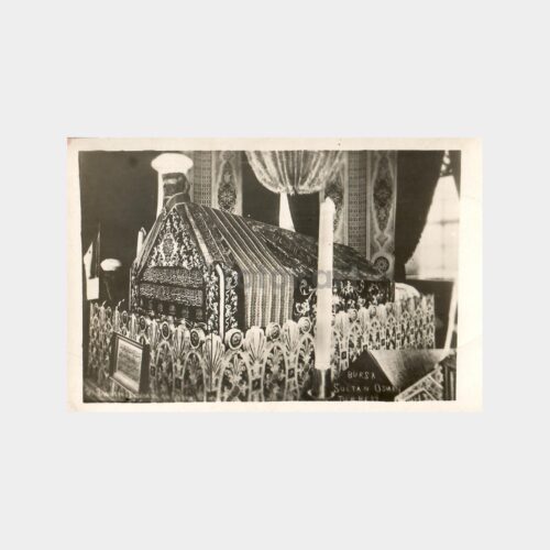 1930 Bursa Sultan Osman Türbesi Kartpostal