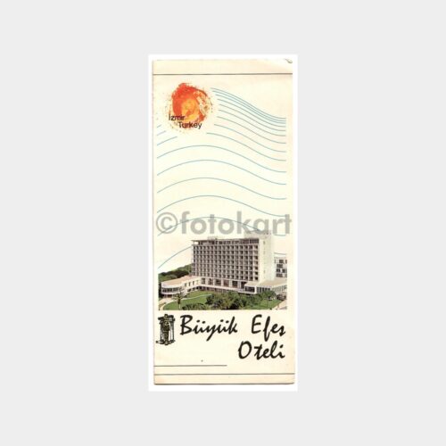 Büyük Efes Oteli - Turizm Tanıtım Broşürü
