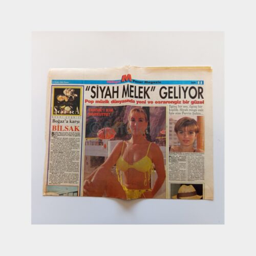 1992 Cansel Özzengin - Gazete Küpürü