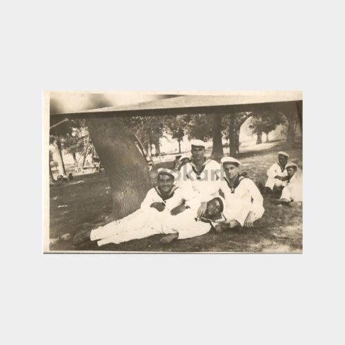 Denizci Askerler Kağıthane Mesiresi Fotoğraf