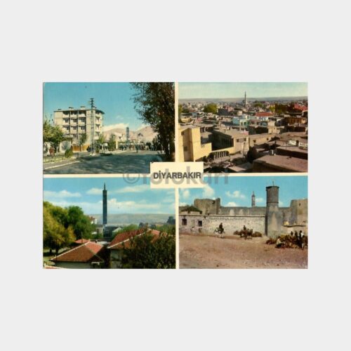 Diyarbakır 4 Görünüş Kartpostal