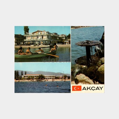 Edremit Akçay 3 Değişik Görünüş Kartpostal