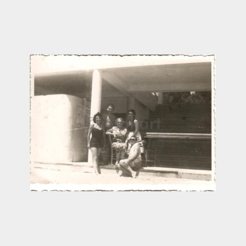 1948 Florya Plajı Görünüş 2 Adet Fotoğraf