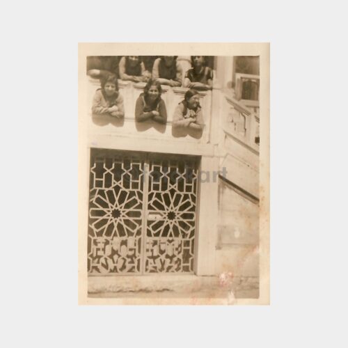 1934 Genç Kızlar Müze Hatırası Fotoğraf