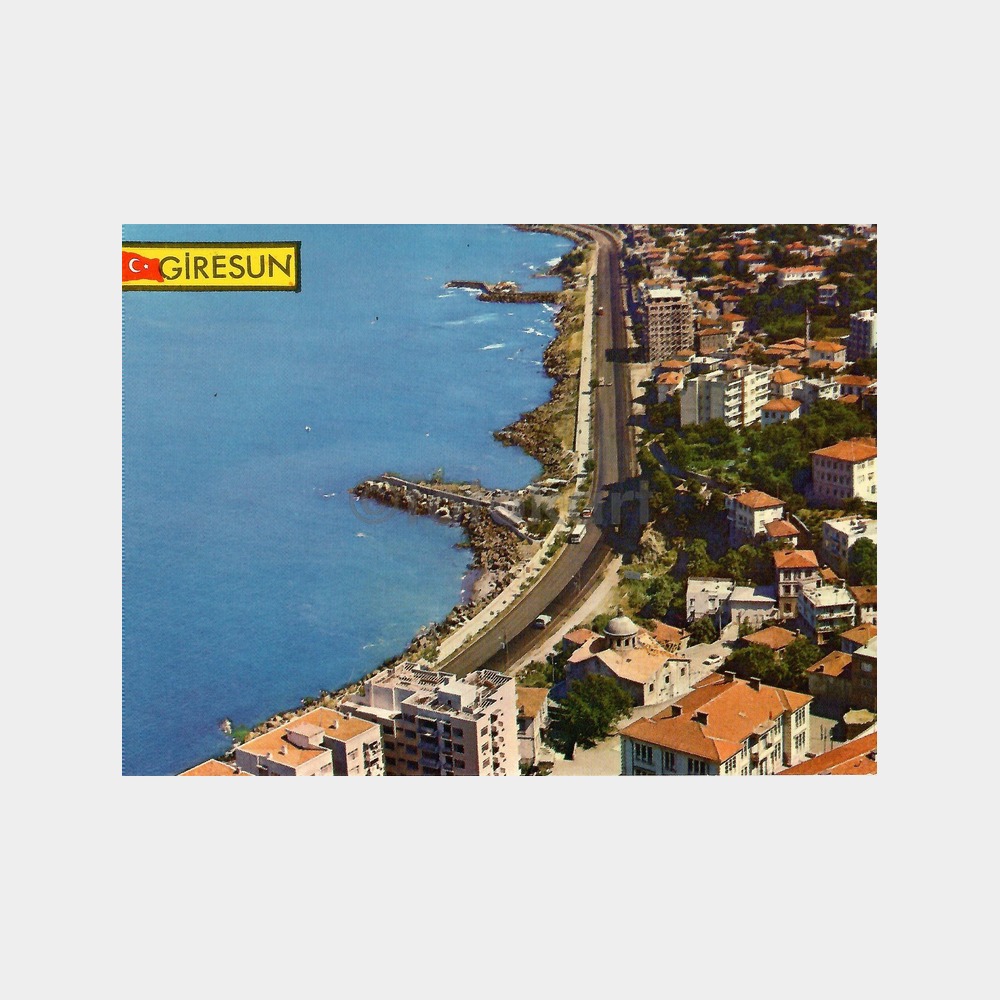 Giresun Şehirden Görünüş Kartpostal