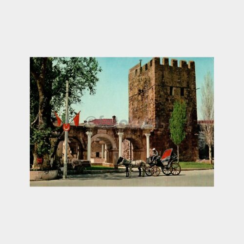 Hadrianus Kapısı - Antalya Kartpostal