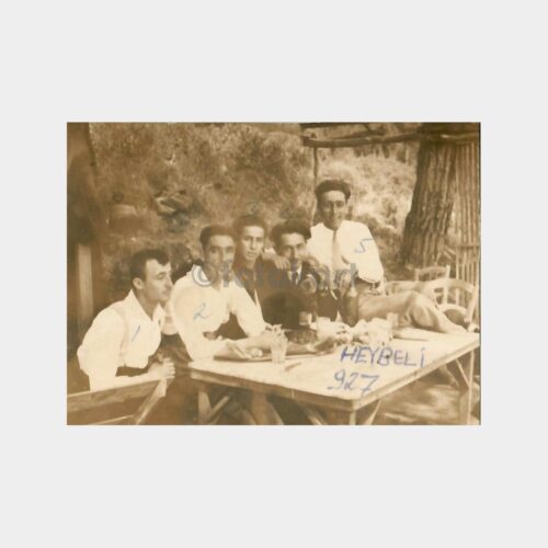 1927 Heybeliada Gençler Gezide Fotoğraf