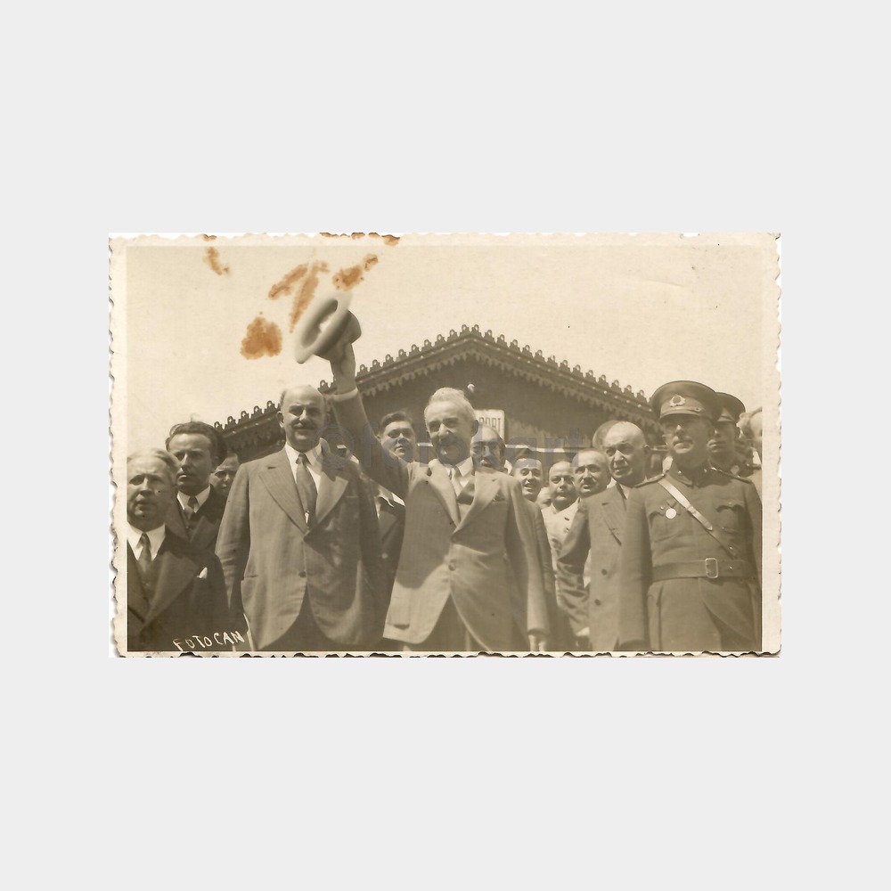 1939 İsmet İnönü İzmir Ziyareti Fotoğraf