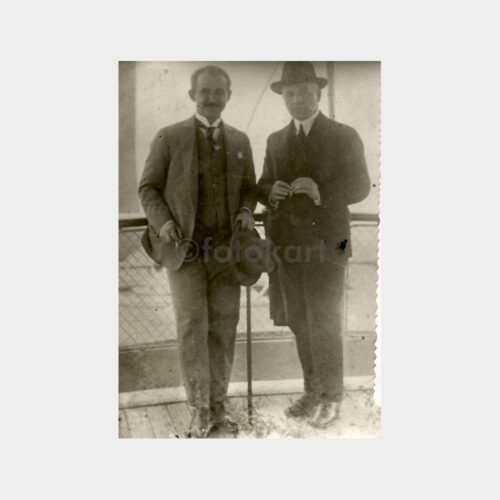 İsmet İnönü ve Misafiri Görünüş Fotoğraf