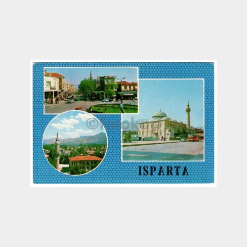 Isparta 3 Görünüş Kartpostal