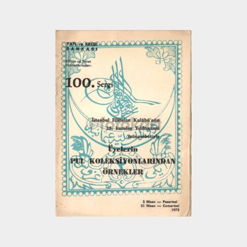 İstanbul Filatelist Kulübü 25. Kuruluş Yıldönümü Kitapçık