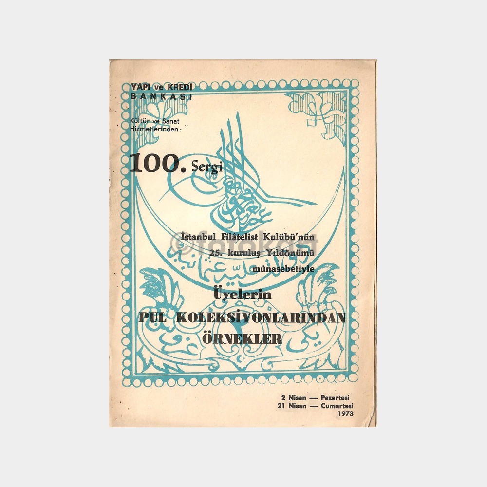 İstanbul Filatelist Kulübü 25. Kuruluş Yıldönümü Kitapçık