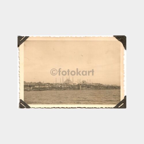 1947 İstanbul Sahil Surları Görünüş Fotoğraf