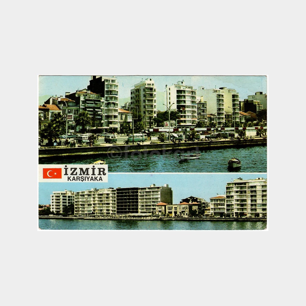 İzmir Karşıyaka 2 Görünüş Kartpostal