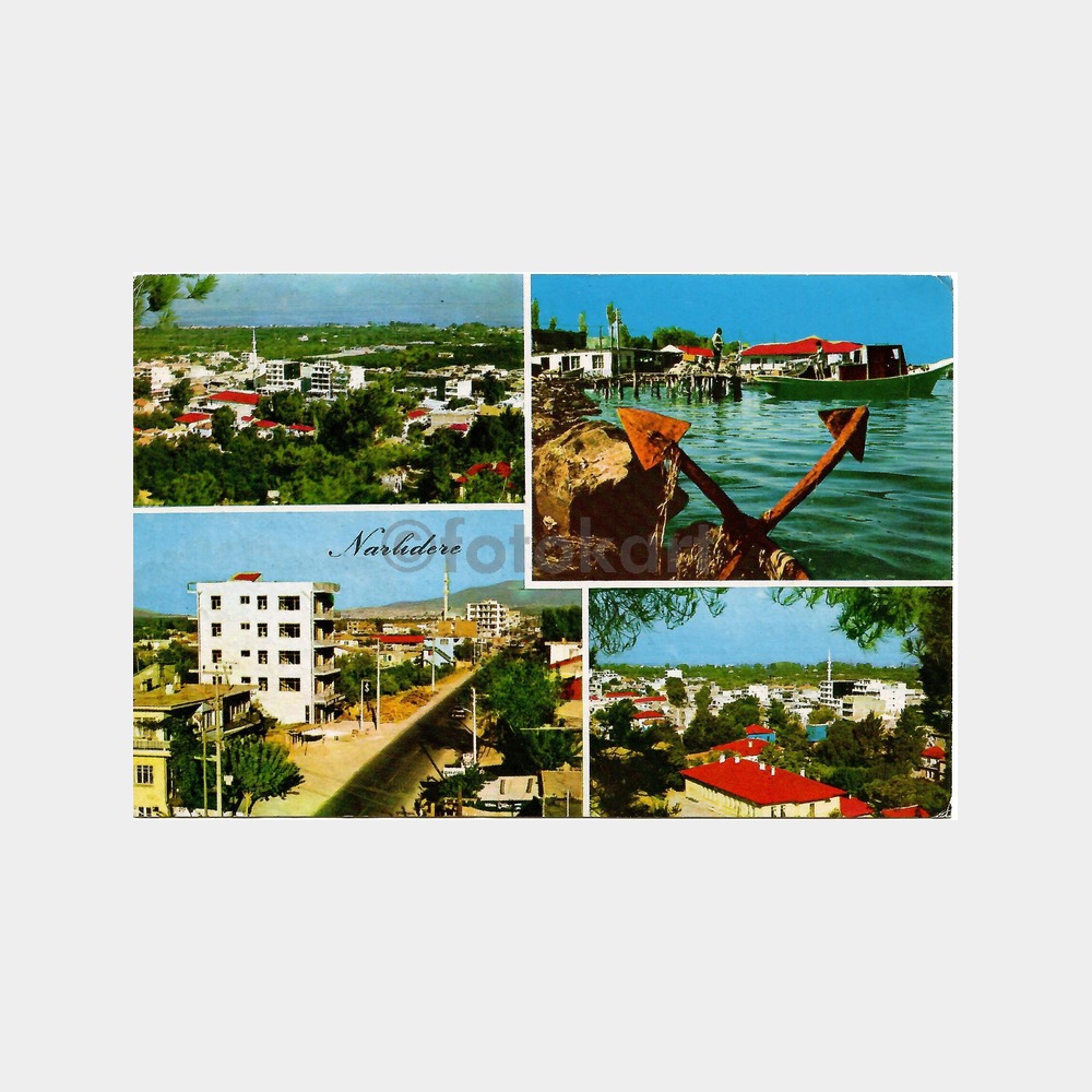İzmir Narlıdere 4 Görünüş Kartpostal