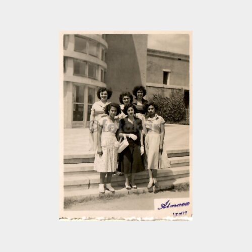 1951 İzmit -Foto Atmaca- Kadınlar 4 Adet Fotoğraf