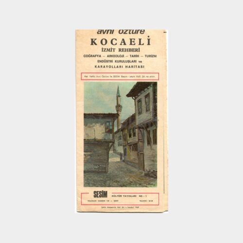 1969 İzmit Kocaeli Rehberi- Avni Öztüre