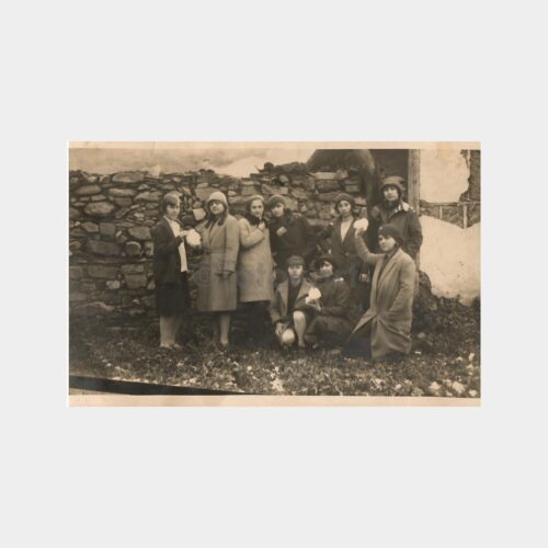 Kadınlar Kış Hatırası Fotoğraf