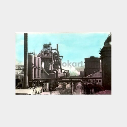 1960 Karabük Demir Çelik Fabrikası Görünüş Kartpostal