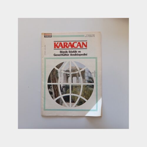 1984 Karacan Sözlük-Genel Kültür Fasikül No 62