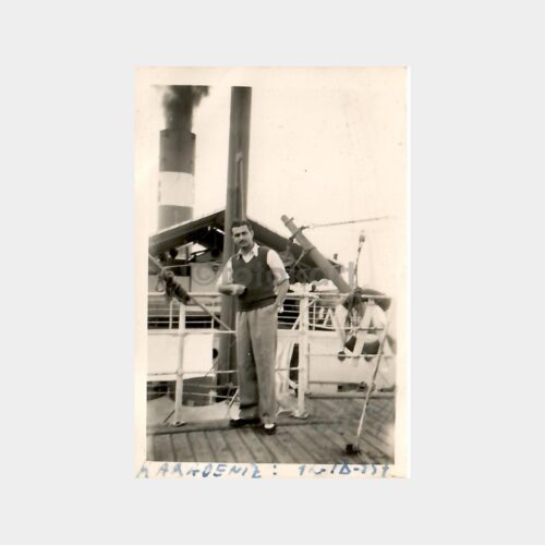 1947 Karadeniz Vapurunda Görünüş 3 Fotoğraf