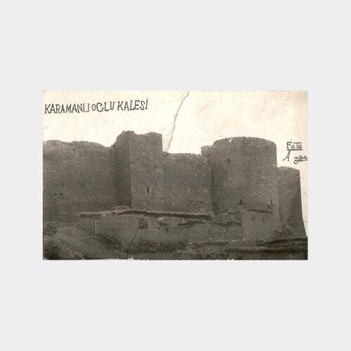 1930 Karamanlıoğlu Kalesi Görünüş Fotokart