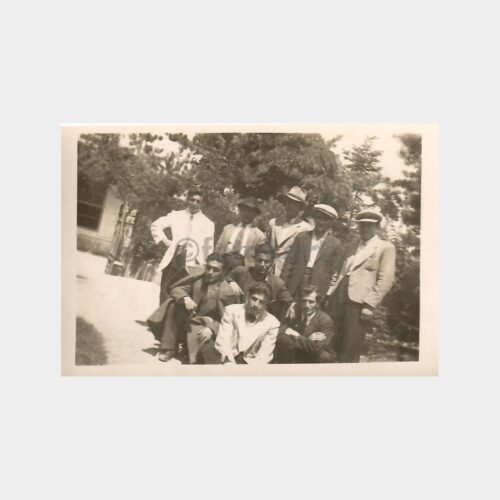 1943 Kastamonu Eğitim Hayatı 3 Adet Fotoğraf