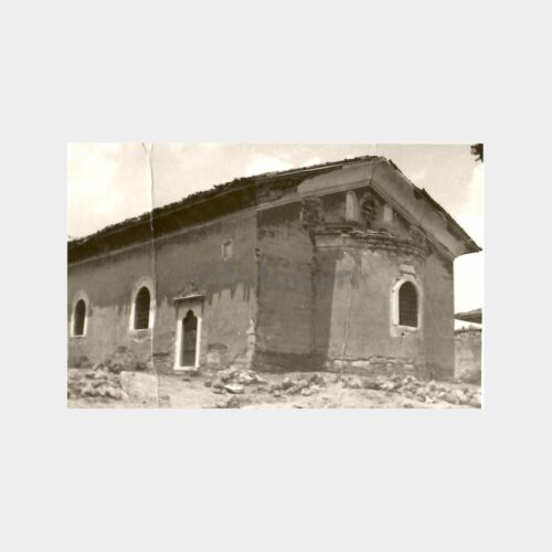 1950 Kula Manisa Tarihi Kilise Görünüş Fotoğraf