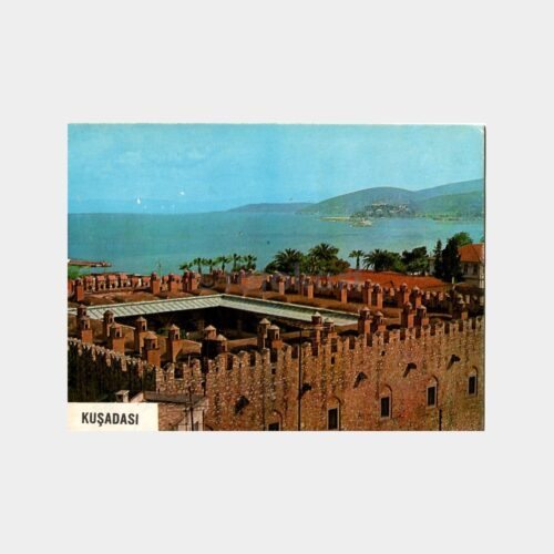 Kuşadası Kervansaray Görünüş Kartpostal
