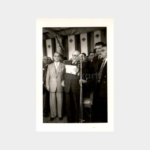1950 Lübnan Tarihi Konulu 4 Adet Fotoğraf