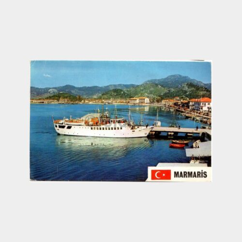 Marmaris Liman Görünüş Kartpostal